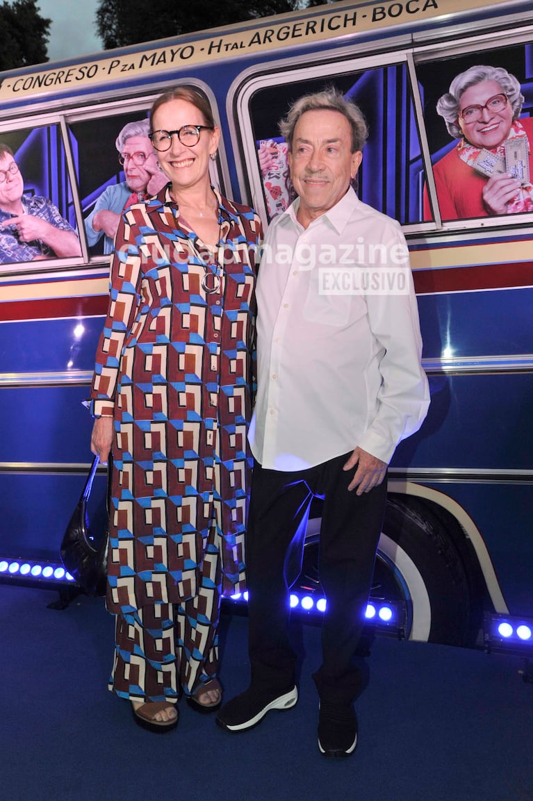 Aníbal Pachano en el estreno de Papá por Siempre (Foto: Movilpress).