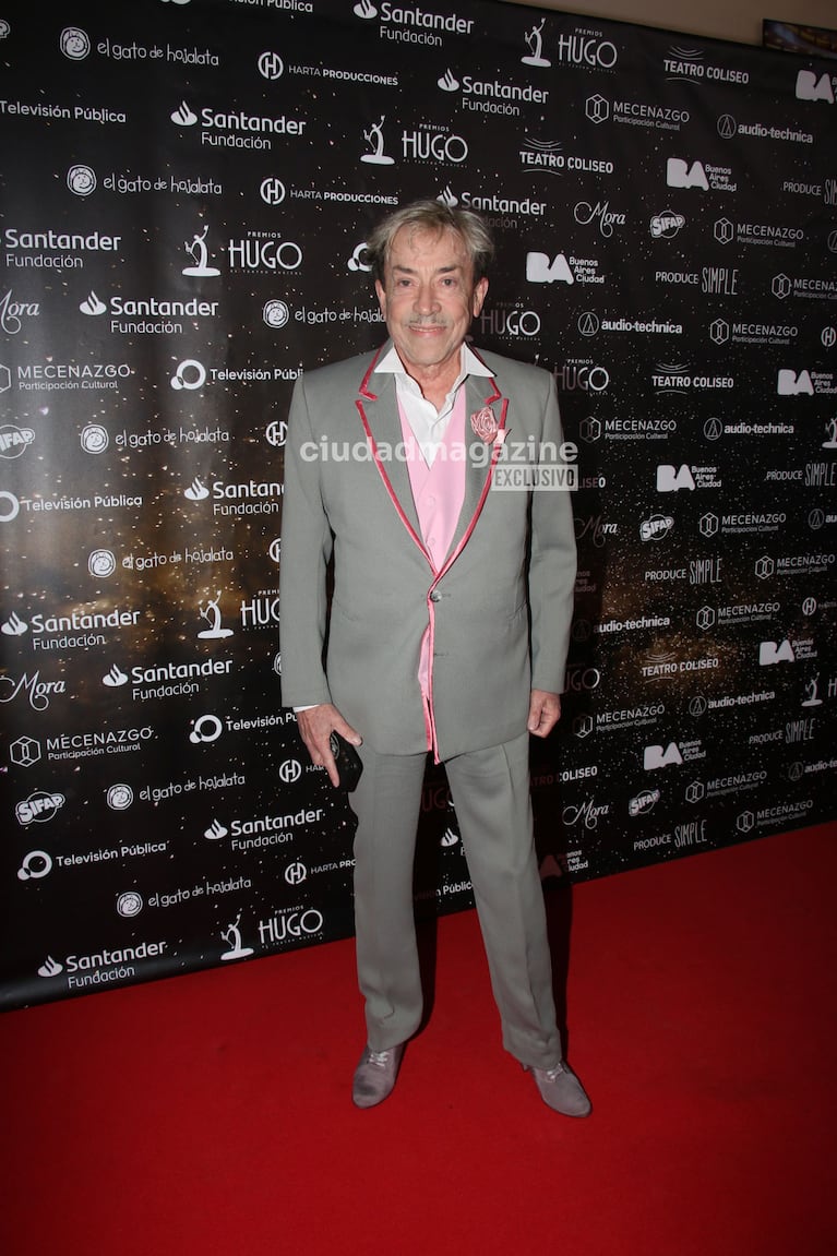 Aníbal Pachano en los Premios Hugo (Foto: Movilpress).