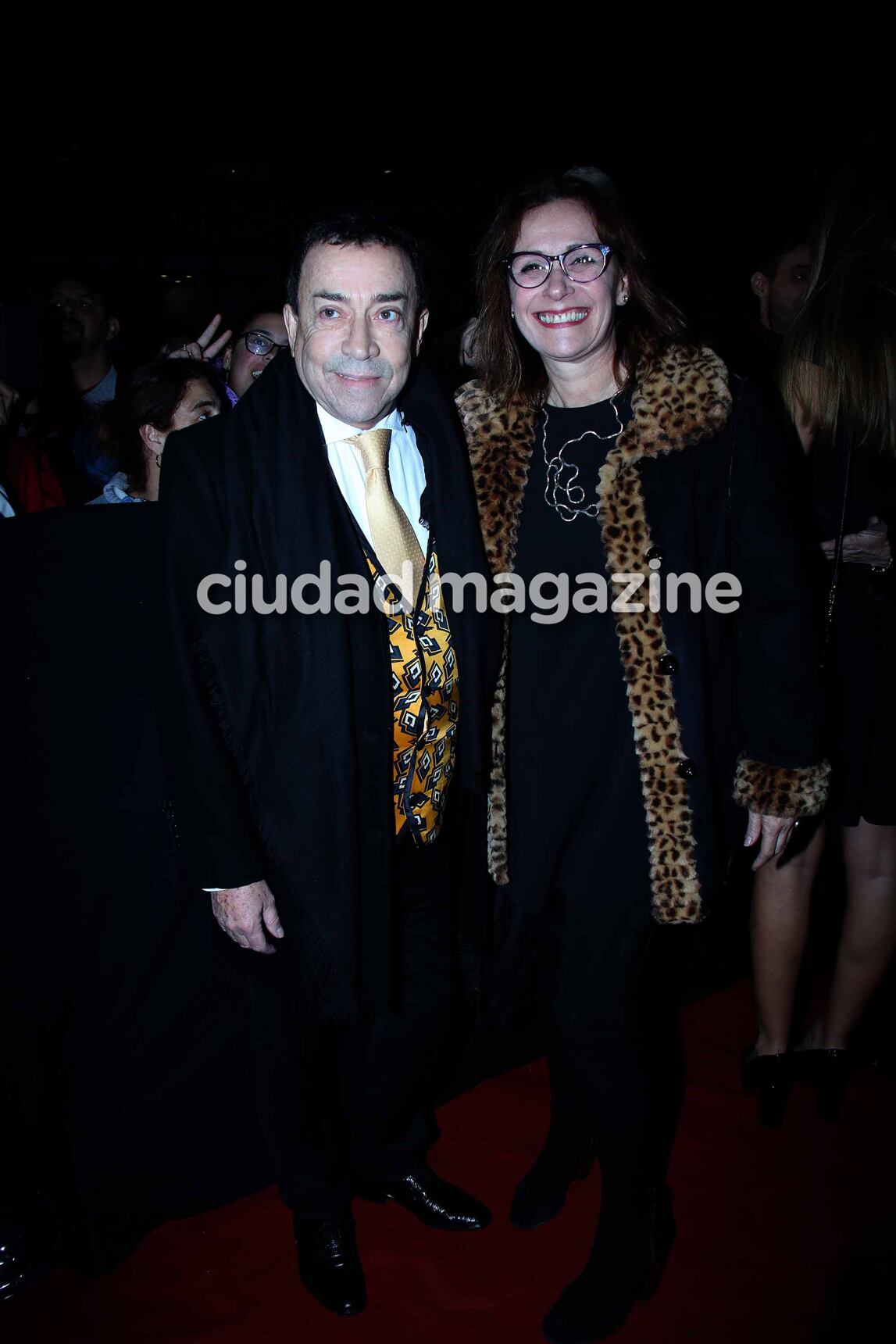 Aníbal Pachano y Ana Sanz en la gala de Siddharta (Foto: Movilpress)