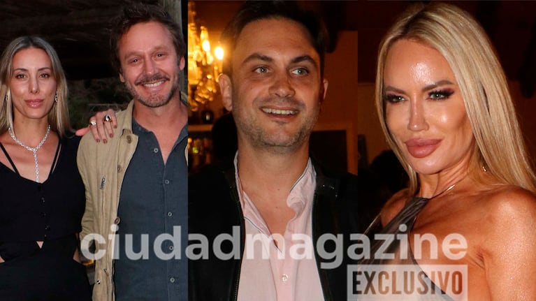 Anita Espasandín, Benjamín Vicuña, Ramiro Marra y Luciana Salazar en la noche de verano de Punta del Este 2026 (Fotos: RS Fotos).