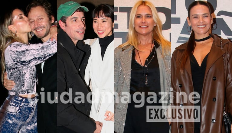 Anita Espasandín, Debora Nishimoto, Valeria Mazza, Mica Vázquez en el estreno de Secreto en la Montaña con Benjamín Vicuña y Esteban Lamothe (Fotos: Movilpress).