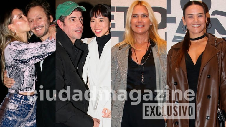 Anita Espasandín, Debora Nishimoto, Valeria Mazza, Mica Vázquez en el estreno de Secreto en la Montaña con Benjamín Vicuña y Esteban Lamothe (Fotos: Movilpress).