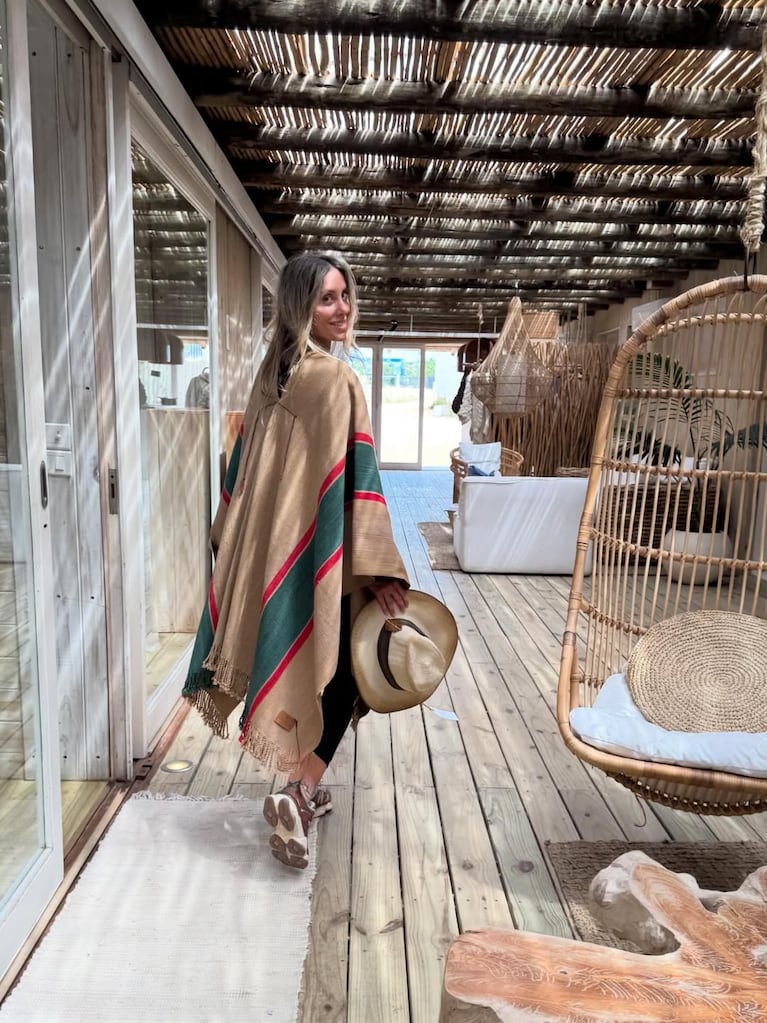 Anita Espasandin y Benjamín Vicuña: fin de semana romántico en José Ignacio. Foto: Instagram anita.espasandin