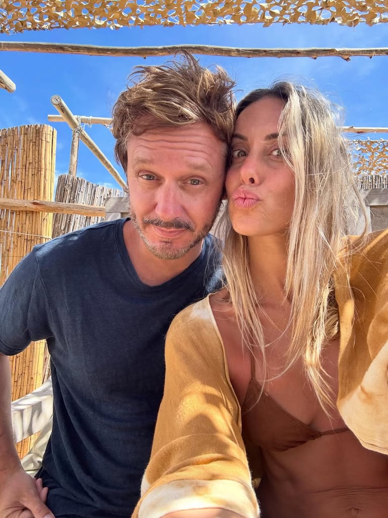 Anita Espasandin y Benjamín Vicuña: fin de semana romántico en José Ignacio. Foto: Instagram anita.espasandin