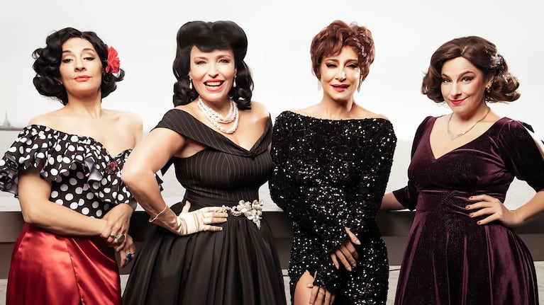 Anita Martínez, Vane Butera, Andrea Ghidone y Marisol Otero Ellas son Tango.