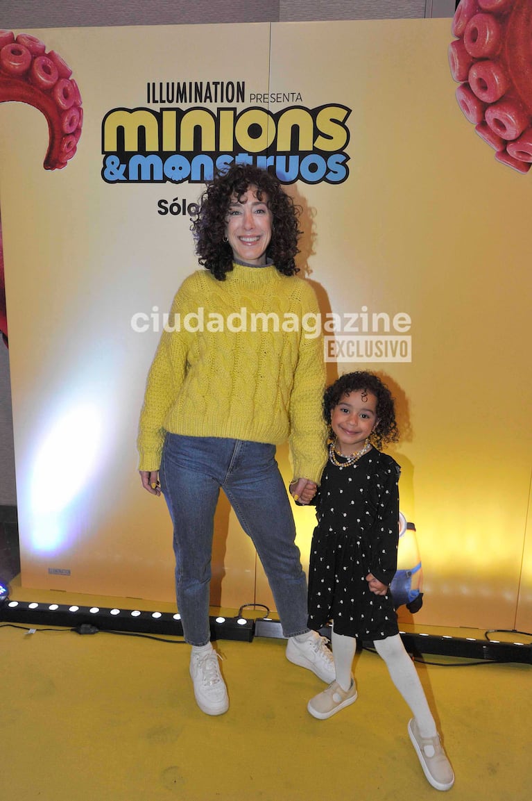 Anita Pauls con su hija Bendi Aissa (Foto: Movilpress)