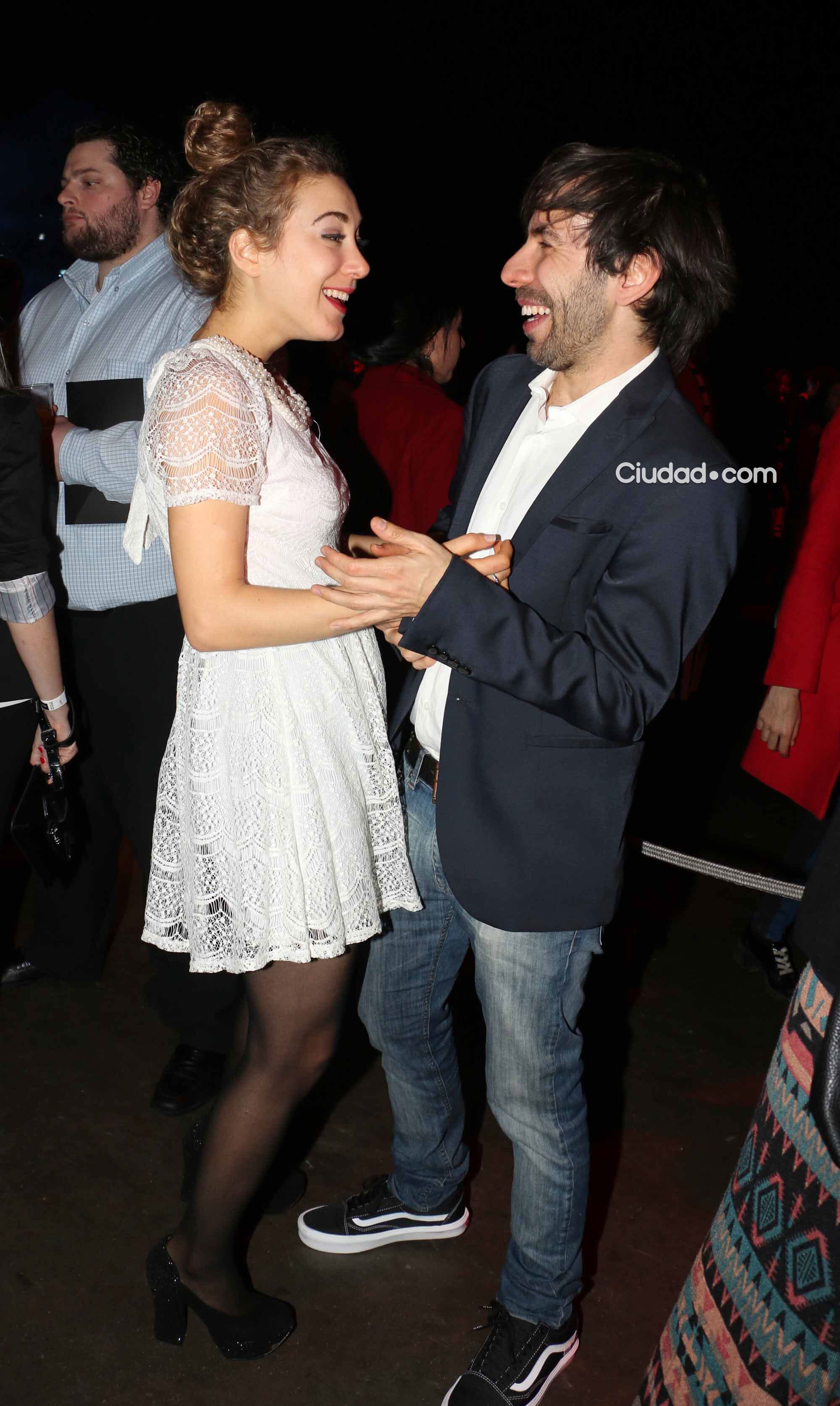 Anita Pauls y Clemente Cancela, en el cierre del BAFWeek (Foto: Movilpress)