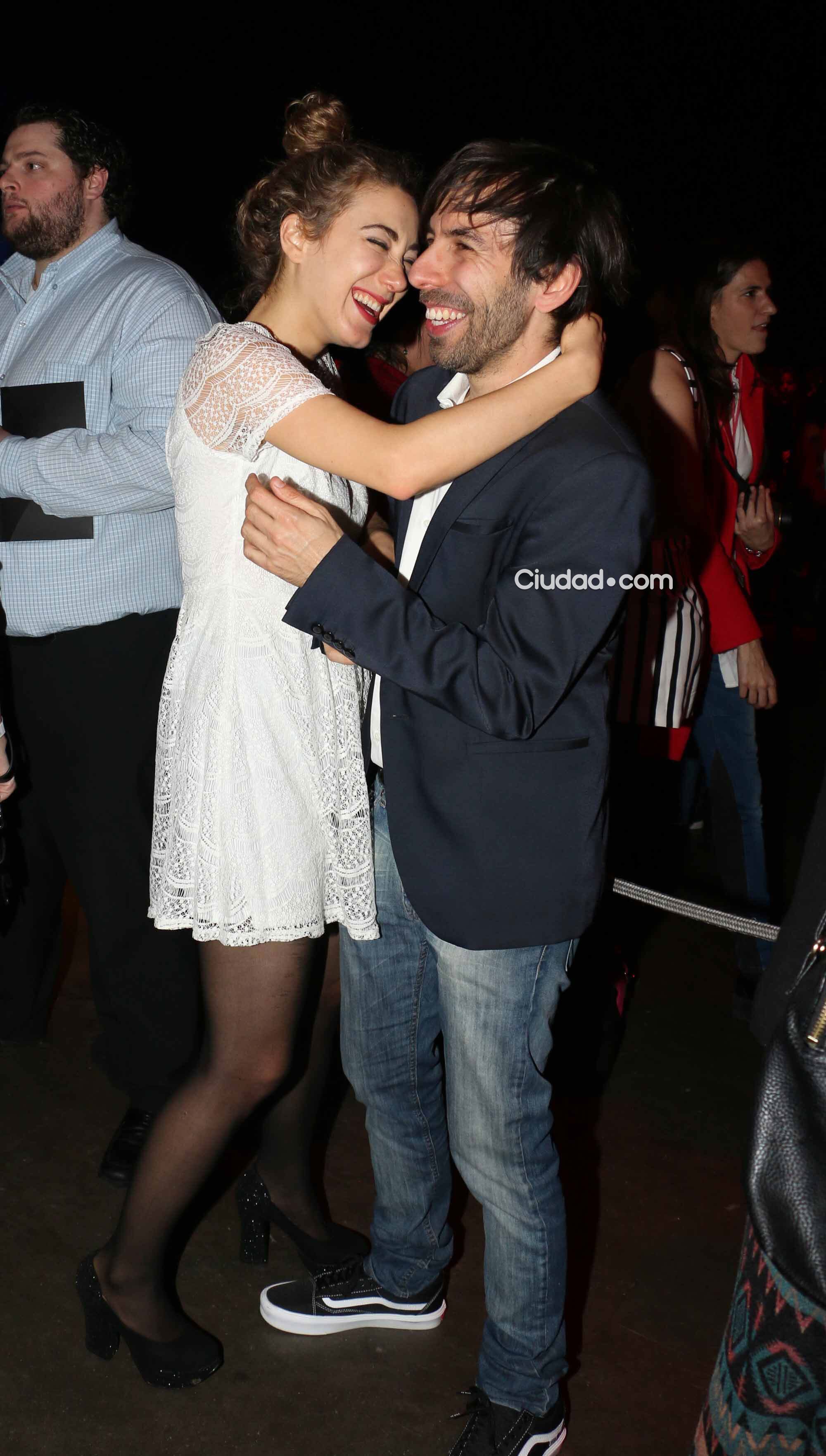 Anita Pauls y Clemente Cancela, en el cierre del BAFWeek (Foto: Movilpress)