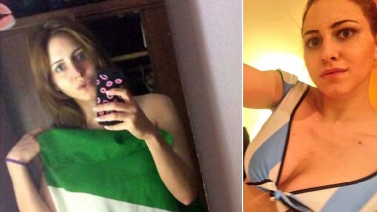 Annalisa Santi, indignada con la derrota de Italia ante Costa Rica. (Foto: @Annalisa__Santi)