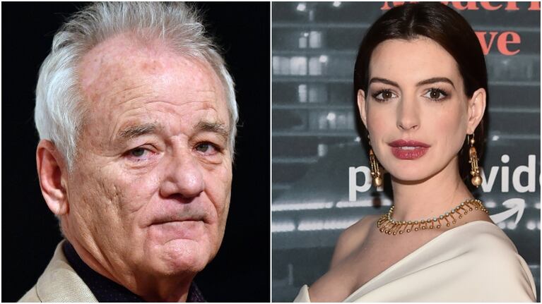 Anne Hathaway y Bill Murray protagonizarán "Bum's Rush", de Aaron Schneider (Fotos: Web)