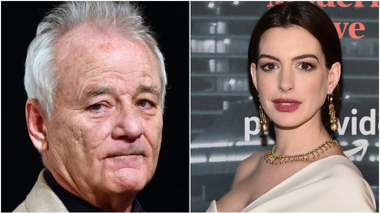 Anne Hathaway y Bill Murray protagonizarán "Bum's Rush", de Aaron Schneider (Fotos: Web)