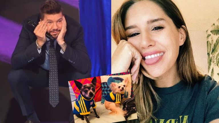 Anonadado: así quedó Tinelli al ver a sus "nietos" con la camiseta de Boca.