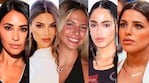 Antonela Roccuzzo, Agustina Gandolfo, Ailén Cova, Tini Stoessel y Valu Cervantes (Fotos: redes sociales).