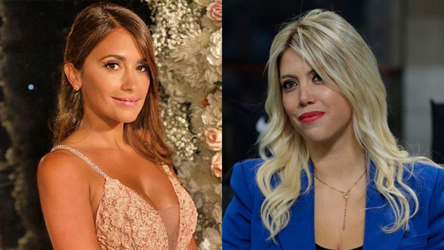 Antonela Roccuzzo empezó a seguir a Wanda Nara en las redes.