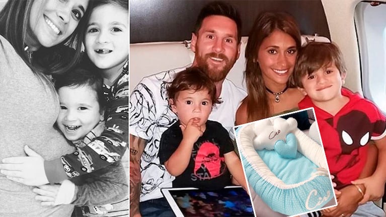 Antonela Roccuzzo mostró el confortable Cuco nest de Ciro 