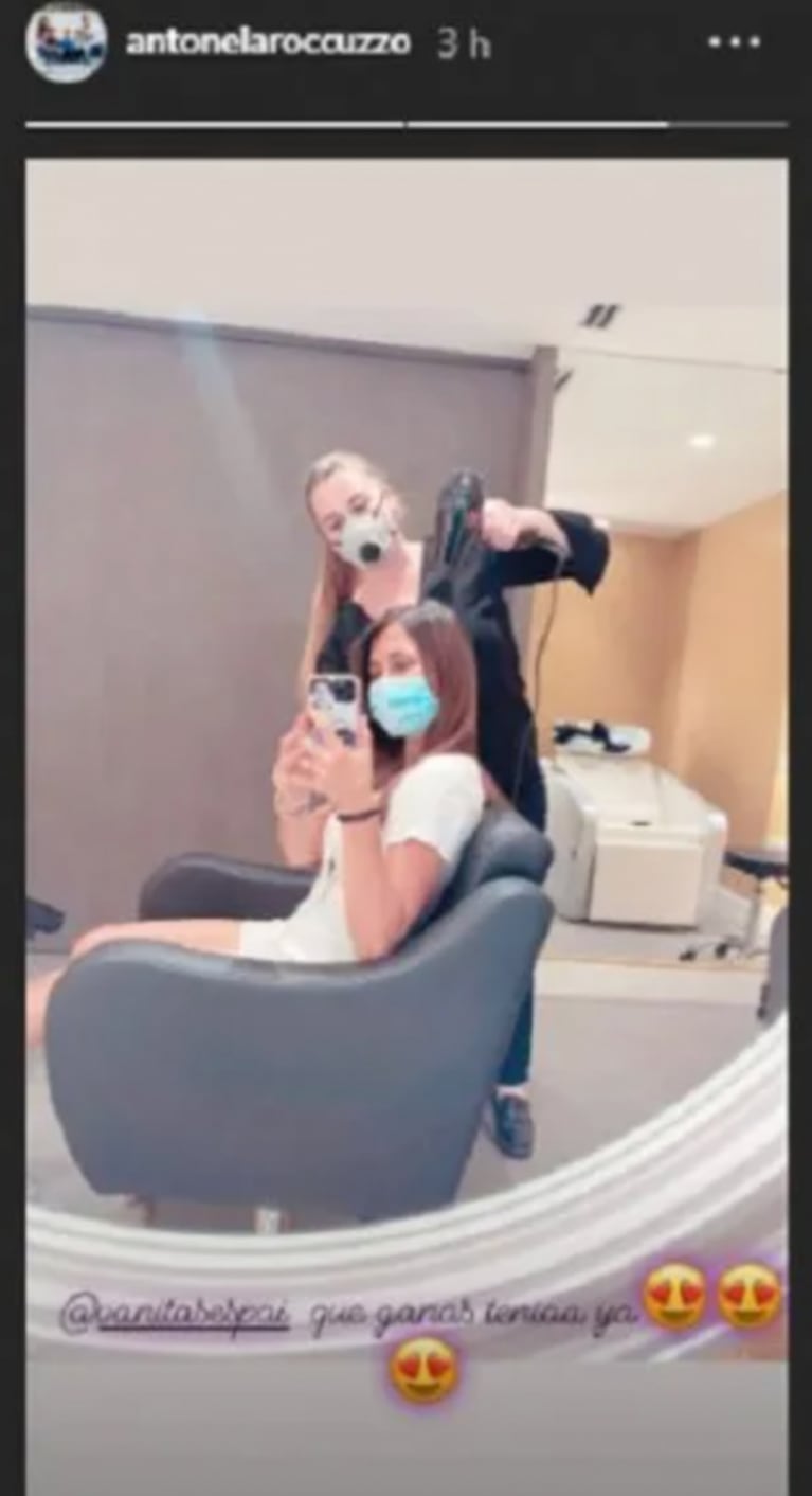Antonela Roccuzzo mostró qué fue lo primero que hizo cuando se flexibilizó la cuarentena: "Qué ganas tenía"