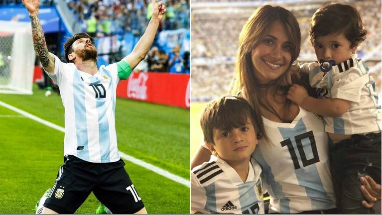 Antonela Roccuzzo y su mensaje dedicado a Leo Messi por el triunfo de Argentina: ¡Vamos, mi amor!