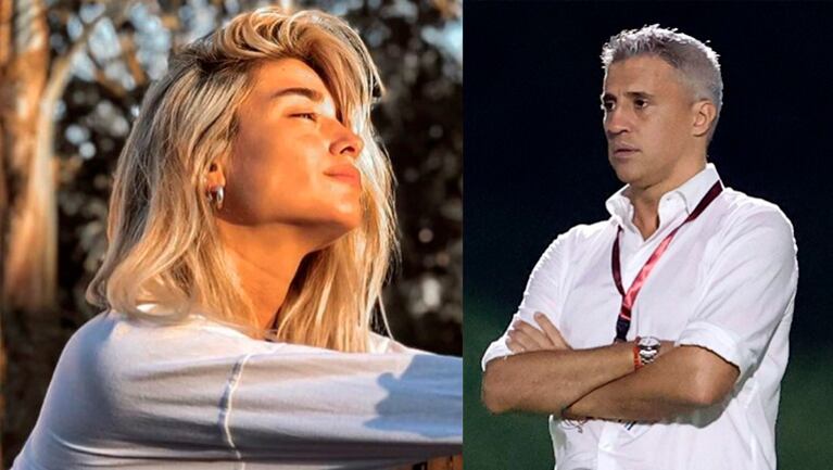 Antonella Silguero, la novia de Hernán Crespo, posó en microbikini desde Maldivas.