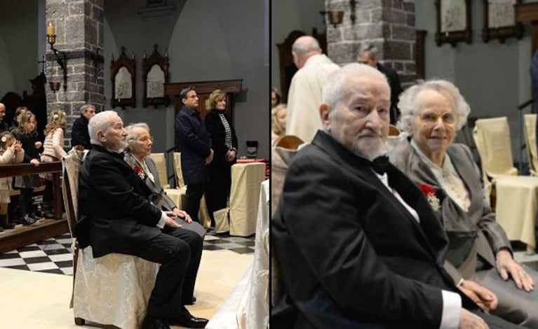 Antonia Gottifredi y Giovanni Molinari el día de su boda. (Foto: web)