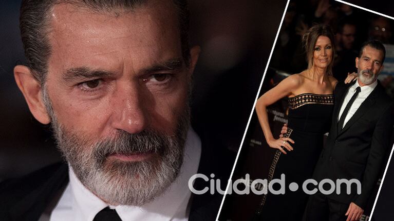 Antonio Banderas: “Sufrí un ataque al corazón y me colocaron tres stents". Foto: AFP.