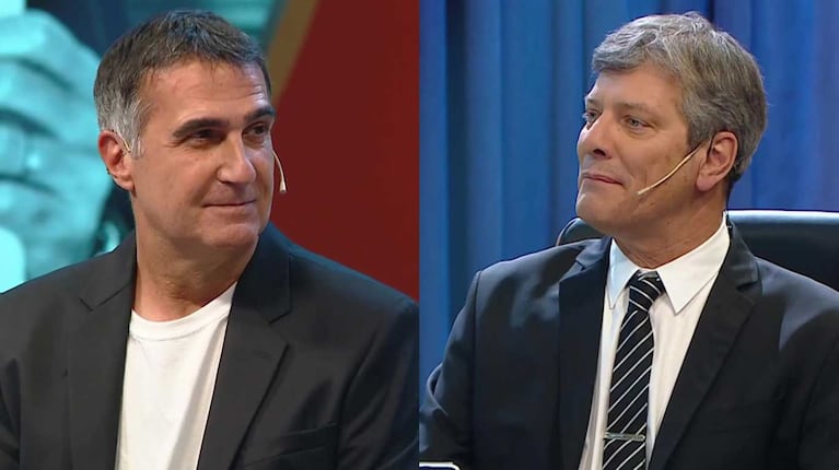 Antonio Laje y Mario Pergolini (Fotos: eltrece)
