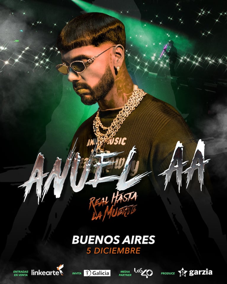 Anuel AA vuelve a la Argentina: cuándo es el show, dónde comprar las entradas y todos los detalles
