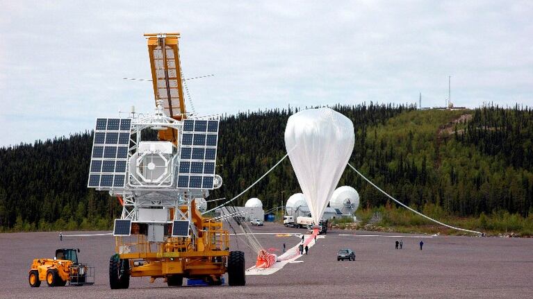Anulan en Suecia el lanzamiento de un globo de un proyecto de enfriamiento artificial del clima. Foto: EFE.