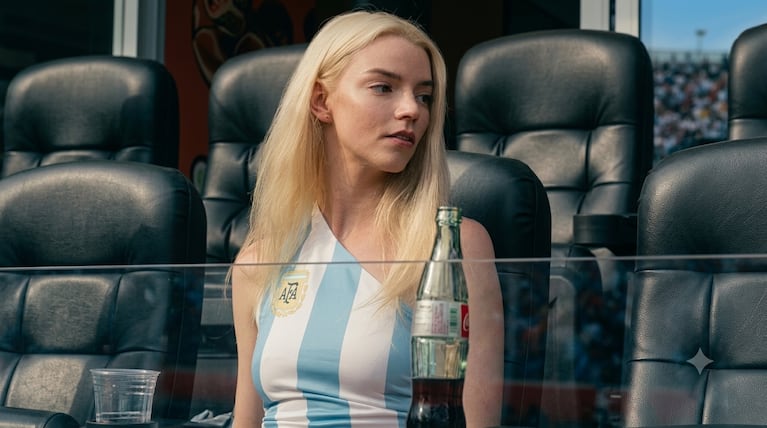 Anya Taylor-Joy compartió su festejo por argentina tras la victoria sobre Inglaterra. Fuente: Captura Web