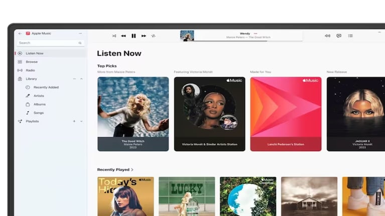 Apple actualiza las aplicaciones de iCloud, Apple Music y Apple TV en Windows