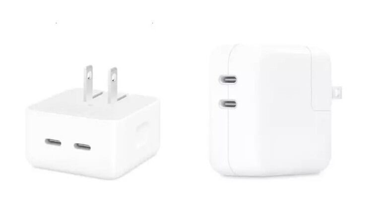 Apple detalla el funcionamiento de su adaptador de carga con dos puertos USB-C de 35W