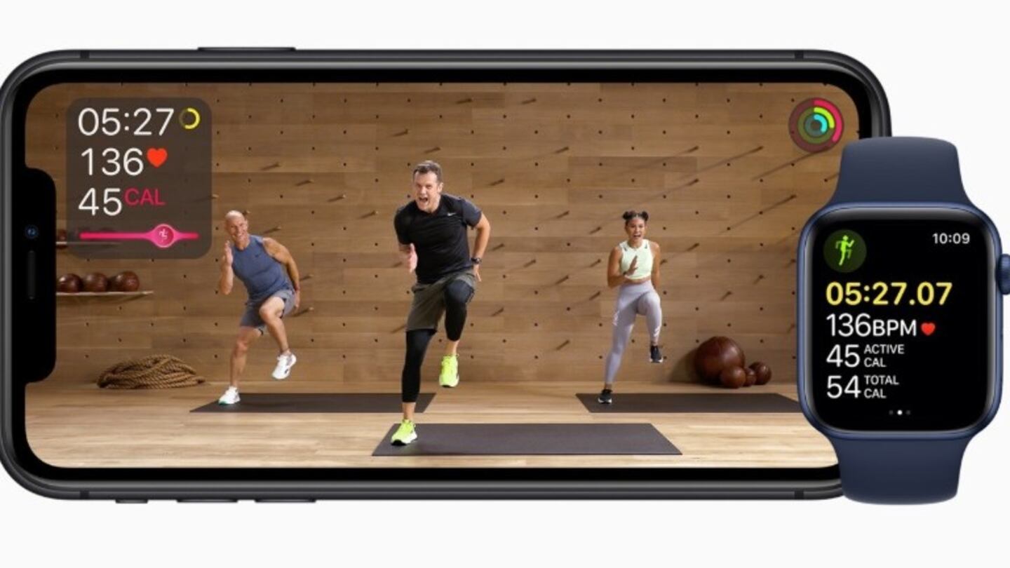 Apple Fitness+ acompaña al usuario en sus paseos con el nuevo contenido para Apple Watch. Foto: DPA.