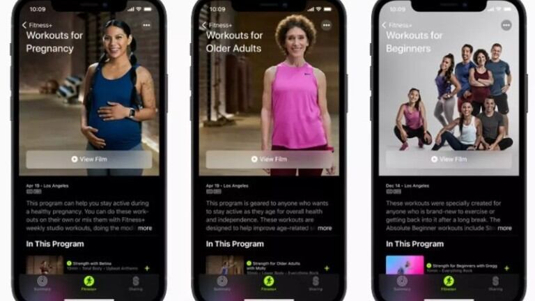 Apple Fitness+ introduce nuevos programas de entrenamiento postparto