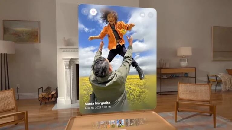 Apple Vision Pro lanza una versión de su SO: la increíble función que suma para convertir fotos en imágenes