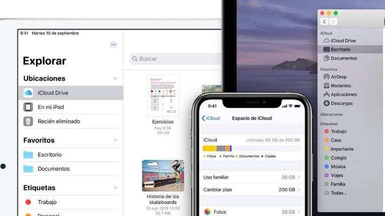 Apple ya realiza transferencias automáticas desde iCloud Fotos a Google Fotos. Foto:DPA.