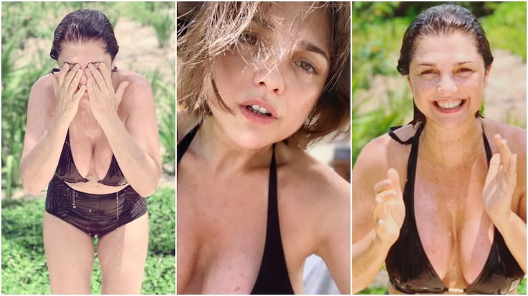 Araceli González, al natural y a pura sensualidad en la Riviera Maya