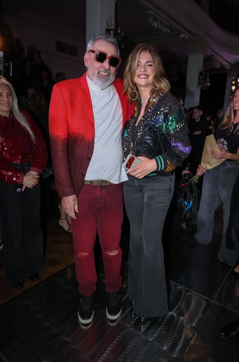 Araceli González en el desfile de Benito Fernández por sus 40 años en la moda (Foto: prensa).