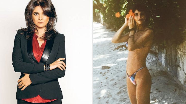 Araceli González, una diosa sin edad: hoy y hace 27 años (Fotos: Web e Instagram).