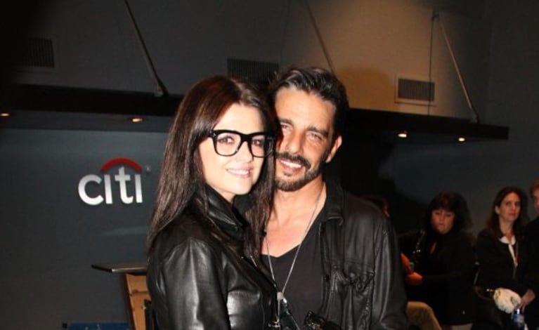 Araceli González y Fabián Mazzei, enamoradísimos (Fotos: Prensa Faroni). 