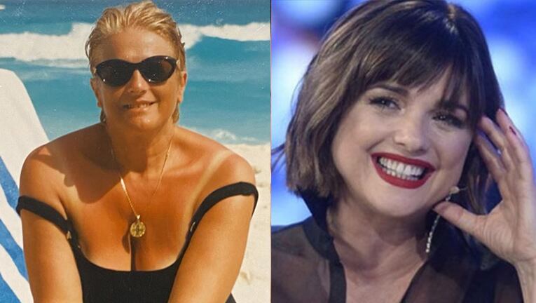 Araceli recordó con ternura a su mamá Rosa.