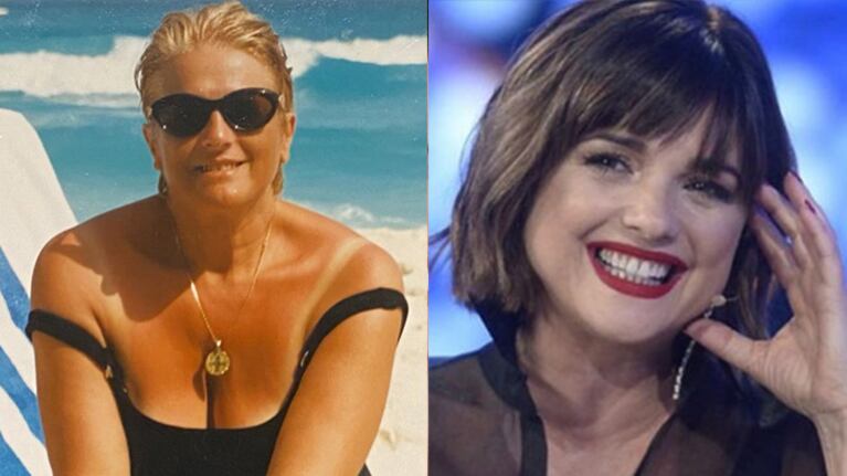 Araceli recordó con ternura a su mamá Rosa.