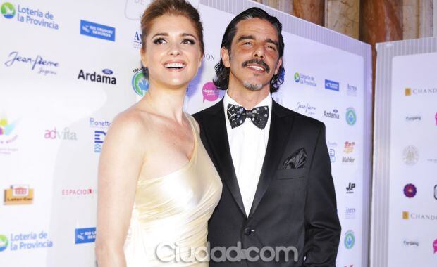 Araceli y Fabián Mazzei, enamoradísimos. (Foto: Jennifer Rubio)