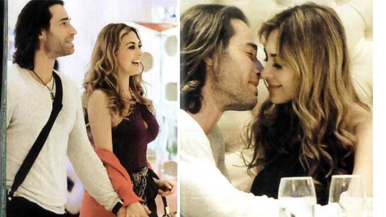 Aracely Arámbula y Sebastián Rulli. (Fotos: revista ¡Hola! Argentina)