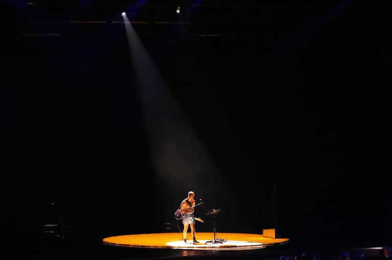 ARCHIVO - Justin Bieber interpreta "Yukon" durante la 68ª edición de los Premios Grammy en Los Ángeles el 1 de febrero de 2026. (Foto AP/Chris Pizzello, archivo)