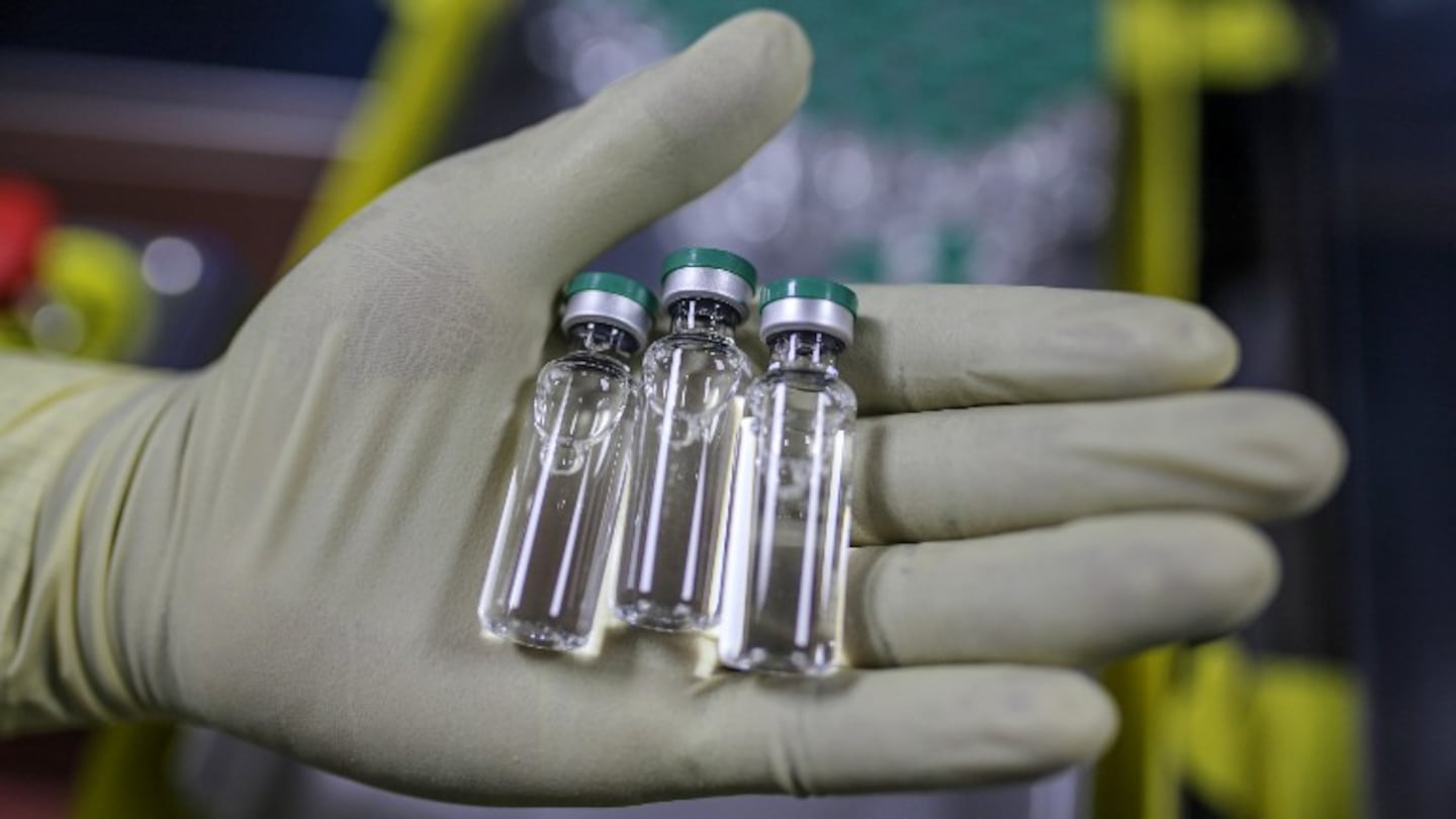 Argentina autoriza "con carácter de emergencia" una vacuna producida en India. Foto: Bloomberg.
