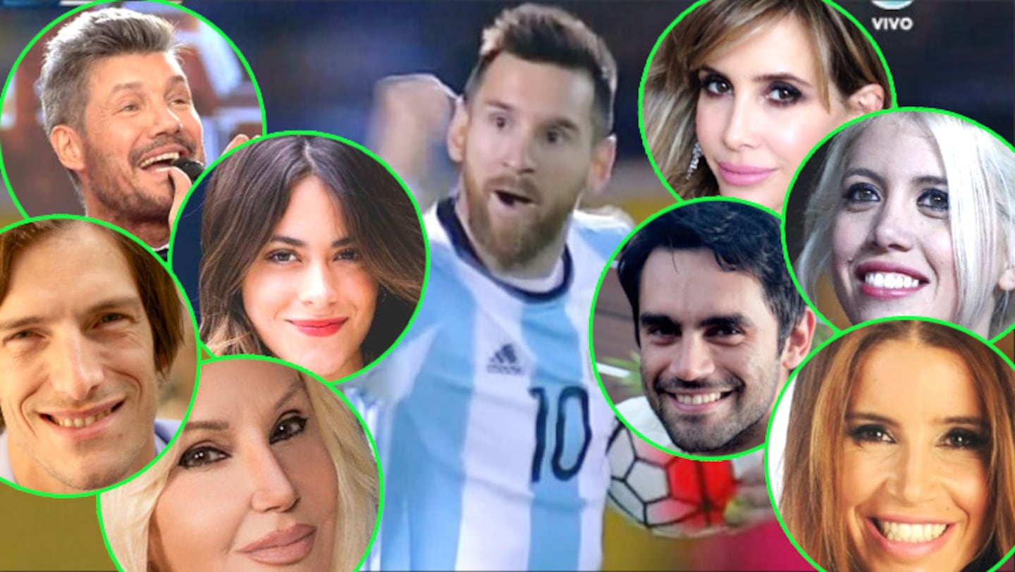 Argentina se metió en el Mundial Rusia 2018 y los famosos celebraron en Twitter el triunfo de la Selección
