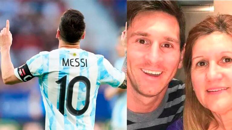 Argentina vs. Croacia: así vive la madre de Messi la semifinal