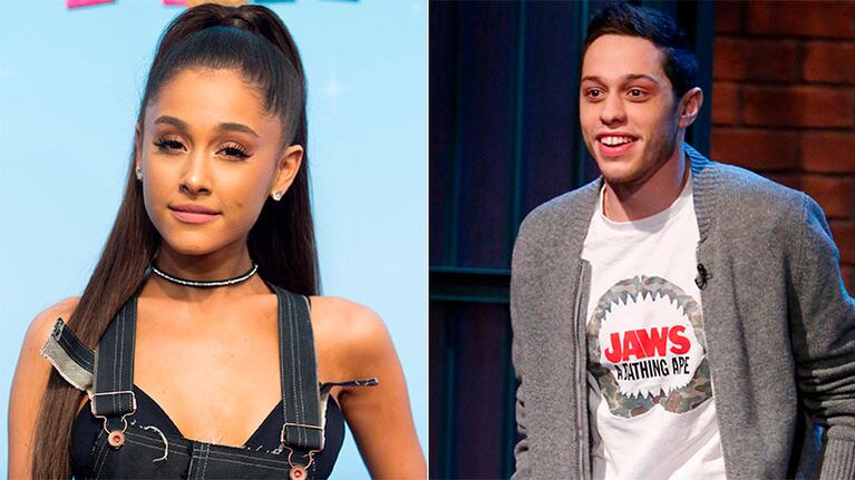 Ariana Grande se compromete con el humorista Pete Davidson