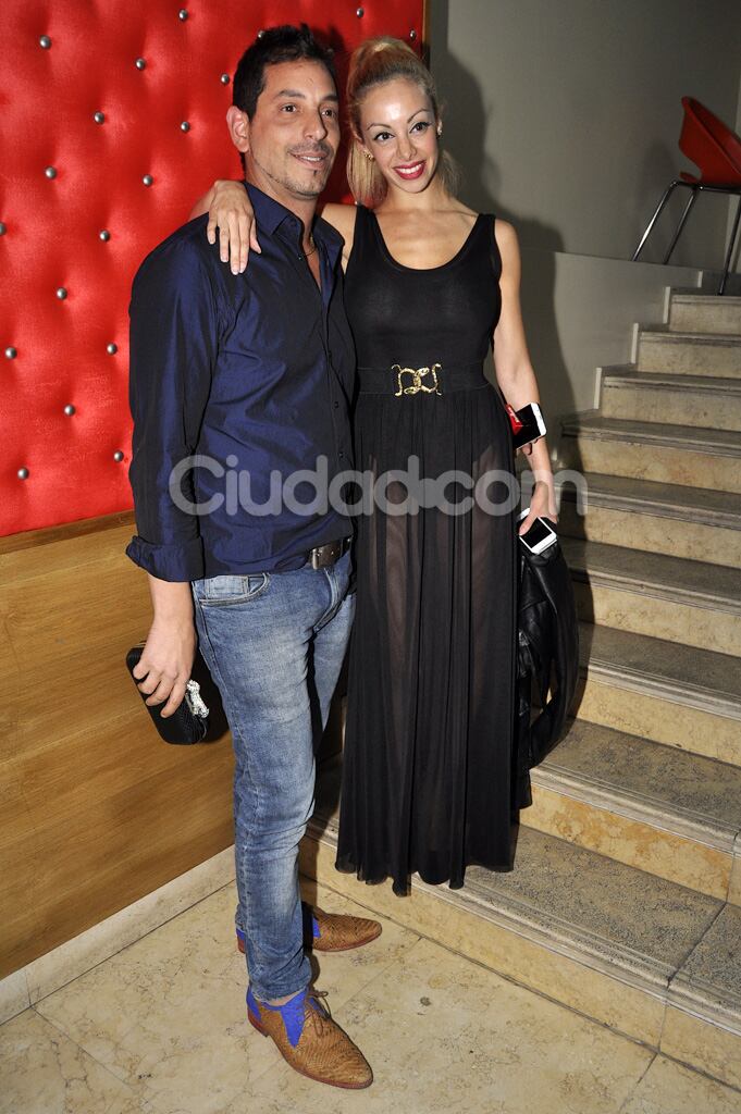 Ariel Diwan y Gisela Bernal disfrutaron de Brillantísima (Foto Jennifer: Rubio).
