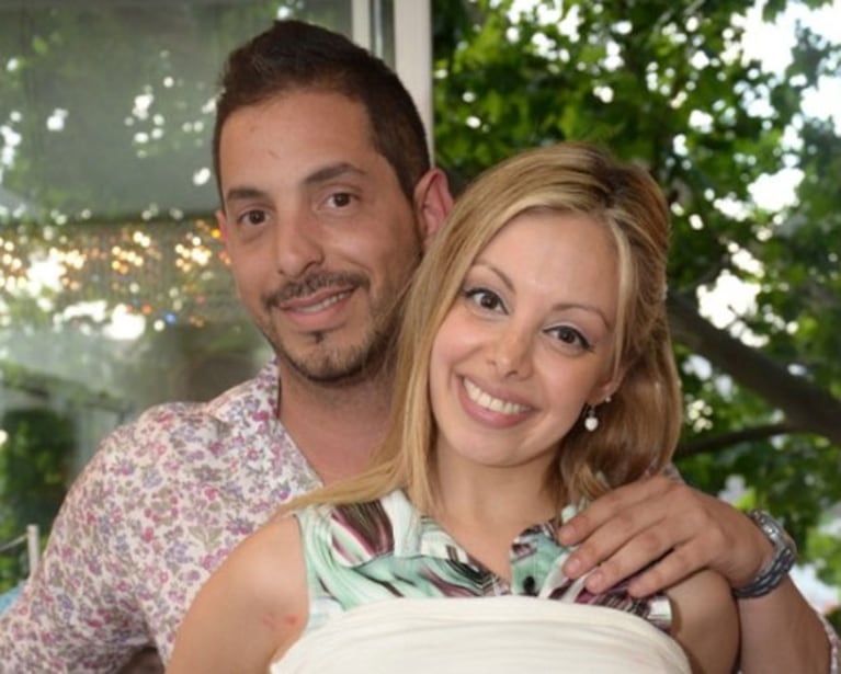 Ariel Diwan y Gisela Bernal en tiempos felices. (Foto: archivo Web)