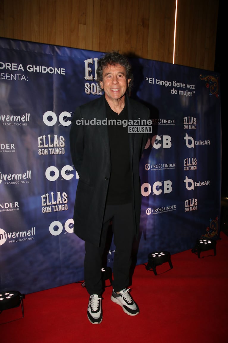 Ariel Rodríguez Palacios en el estreno de Ellas son Tango (Foto: Movilpress).